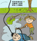 雨天请不要在干式变压器下面避雨