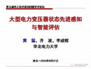 大型电力变压器状态先进感知与智能评估